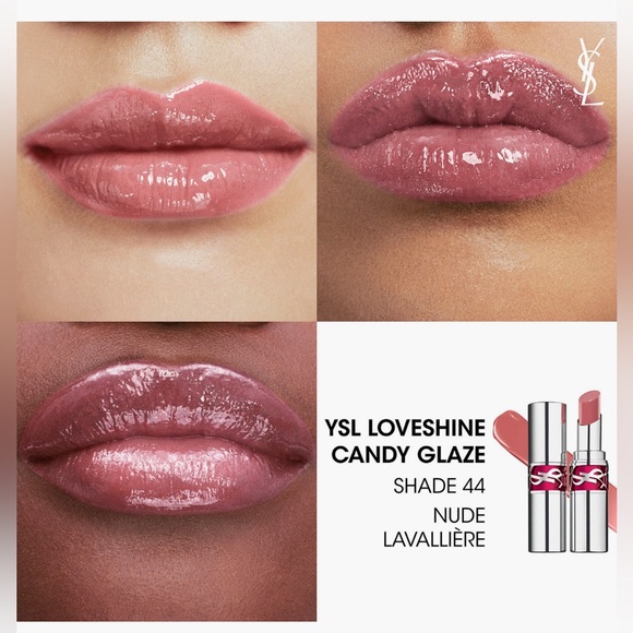 Yves Saint Laurent Candy Glaze Lip Gloss Stick 44 Nude Lavalliere - Picture 5 of 5